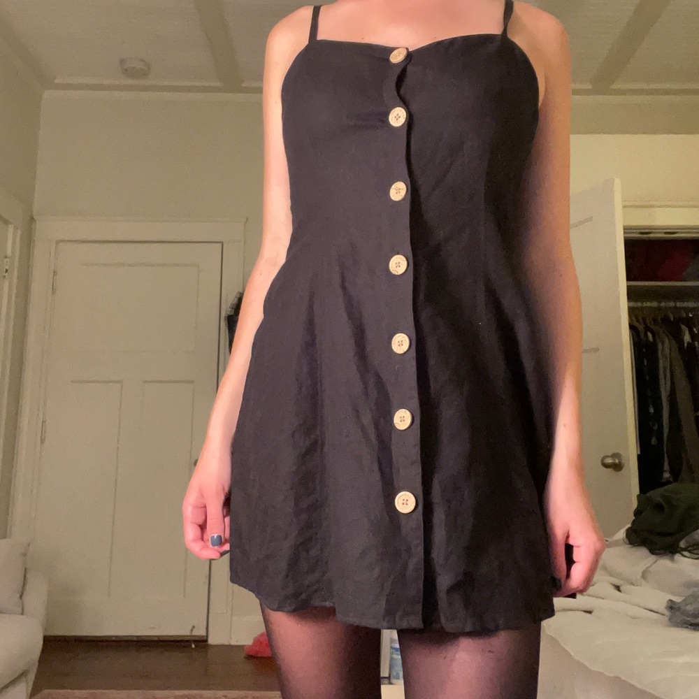 Urban Outfitters baby doll button up dress.